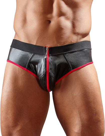 Svenjoyment Underwear Men's Jock Black / Red