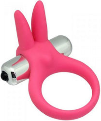 Toyz4lovers Timeless Stretchy Ring Vibrating Cock Ring Cock Pink