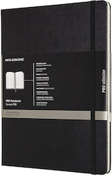 Moleskine PRO Notebook with Elastic Black