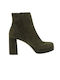 Mourtzi Women's Suede Boots Khaki