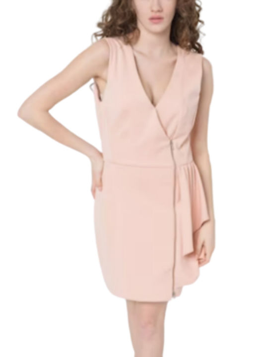 Guess Mini Dress Sleeveless Pink