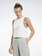 Reebok Identity Women's Athletic Blouse Sleeveless White