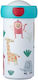 Mepal School Beaker Campus Animal Friend Παιδικό Παγούρι Πλαστικό Γαλάζιο 300ml