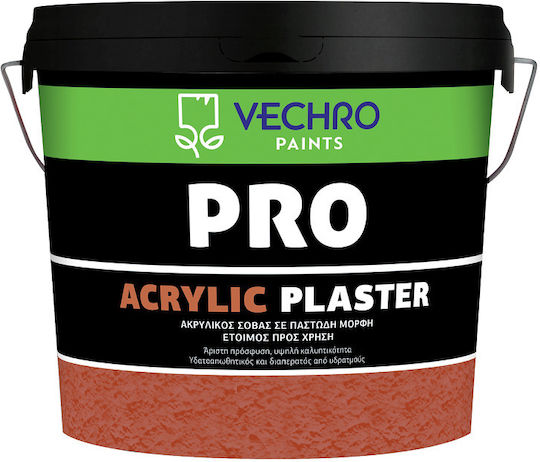 Vechro Σοβάς Pro Acrylic Plaster Λευκό Graffiato 25kg