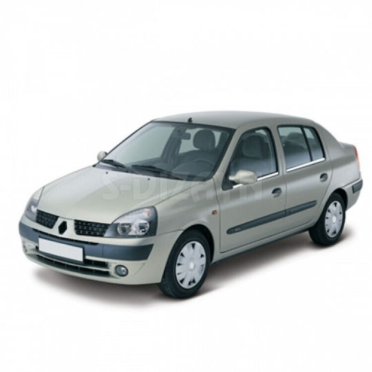 S-dizayn Car Window Decorative For Renault Clio / Symbol 4pcs