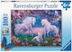 Детски Пъзел Unicorns за 6++ Години 100бр Ravensburger