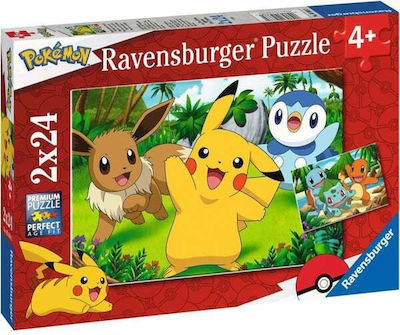 Παιδικό Puzzle Pokemon 48pcs για 4+ Ετών Ravensburger