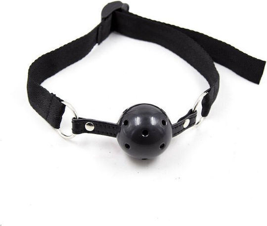 Dream Love Ohmama Fetish Ball Gag Nylon Strap Gag Black