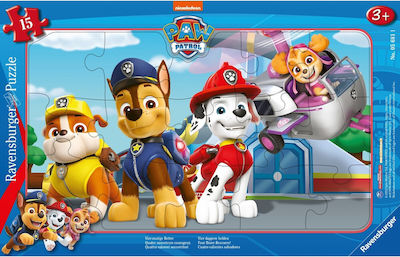 Kids Puzzle Four Courageous Rescuers for 3++ Years 15pcs Ravensburger