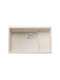 Blanco Subline 700-U Level 527171 Unterbau Spüle Links aus Verbundgranulat B73xT46cm Soft White