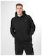 Sweatshirt mit Kapuze Schwarz