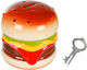 Burger Money Box Ceramic Multicolored 13x14cm
