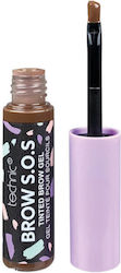 Technic Brow S.O.S. Gel for Eyebrows Caramel Br...