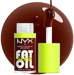 Nyx Professional Makeup Fat Oil Lip Drip Lip Ulei 08 Actualizare de stare 4.8ml