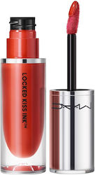 M.A.C Locked Kiss Ink Υγρό Κραγιόν Matte Brazen...