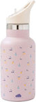 The Cotton Cloud Kids Stainless Steel Thermos Water Bottle Fruity Pink 350ml