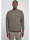 Urban Classics Herren Langarm-Pullover Asphalt