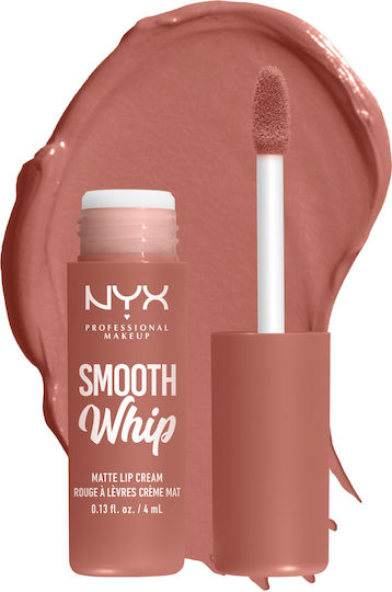 NYX Professional Makeup Smooth Whip Matte Lip Cream Liquid Lipstick Matte Laundry Day 4ml