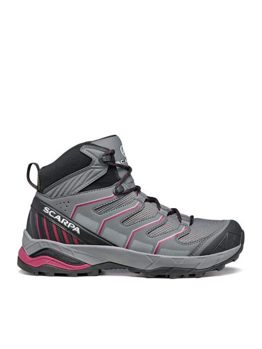 Scarpa Maverick Mid GTX Pentru Femei Încălțăminte De Drumeție Tip Botine Impermeabile Cu Membrana Gore-Tex Gri