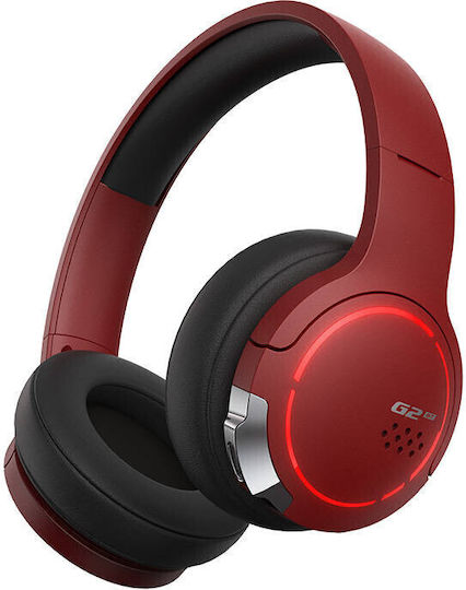 Edifier Hecate G2BT Безжичен На ушите Геймърски слушалки с връзка Bluetooth Червен