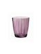 Bormioli Rocco Pulsar Glass Set Cocktail/Drinking made of Glass Purple 390ml 6pcs