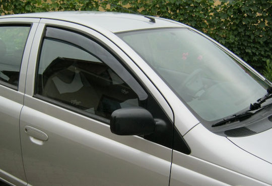 Szatuna Classic Set of Windbreakers Front Car for Toyota Yaris (I) 3D 2pcs