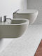 GSI Wall-Hanging Bidet Pura Cenere 36x50x42cm