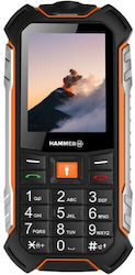 Hammer Hammer Boost LTE 256MB/64MB Dual SIM Durabil Mobil cu Buton Negru