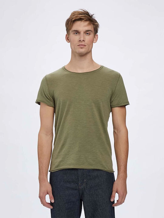 Konrad T-shirt Deep Lichen Green