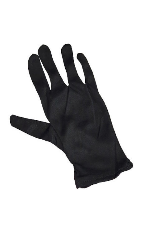 Γάντια ελαστικά Μαύρα ελάνκα