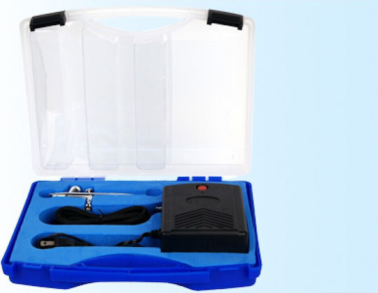 Fasma Aerograf BD-130 cu recipient 7ml și compresor Bec 0.3mm Baterie Chitare electrice