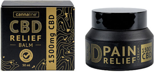 Cannaline Cremă Produse din cânepă (CBD) 1500mg Durere Releaf 50ml
