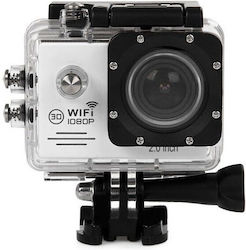 SJ7000 13037-00300H-025W Action Camera Full HD (1080p) Underwater with WiFi White with Screen 2"