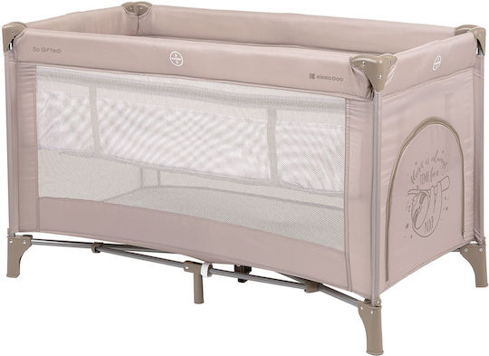 Kikka Boo So Gifted Παρκοκρέβατο 2 Επιπέδων με Στρώμα Μπεζ 124x64cm