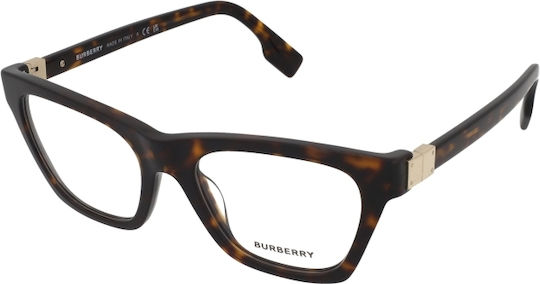 Women's Acetate Butterfly Brown Tortoise Prescription Eyeglass Frame BE2355 3002