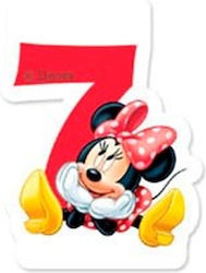 Procos Disney Minnie Geburtstagskerze Nummer "7...