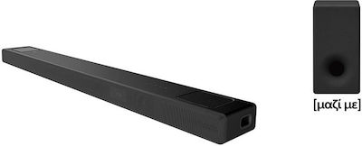 Sony HT-A5000 Soundbar 450W 5.1.2 with Wireless Subwoofer and Remote Control Black