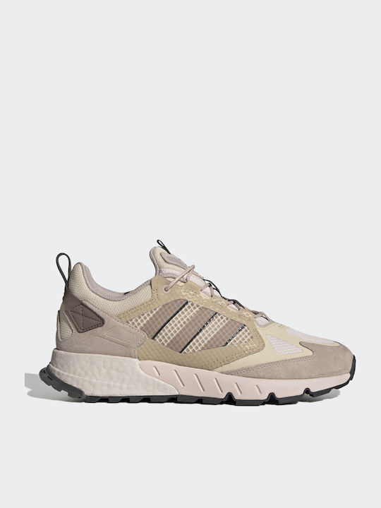 adidas ZX 1K Boost Ανδρικά Sneakers Μπεζ HP2848
