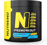 Nutrend N1 Supliment Pre Workout 255gr Zmeură albastră