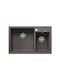 Blanco Legra 8 527272 Drop-In Chiuvetă Stânga din Granit Sintetic L78xW50cm Volcano Grey