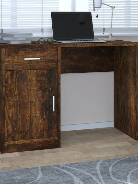 Schreibtisch Holz Braun 100x40x73cm