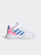 Adidas Αθλητικά Παιδικά Παπούτσια Running Nebzed EL K Cloud White / Blue Rush / Beam Pink