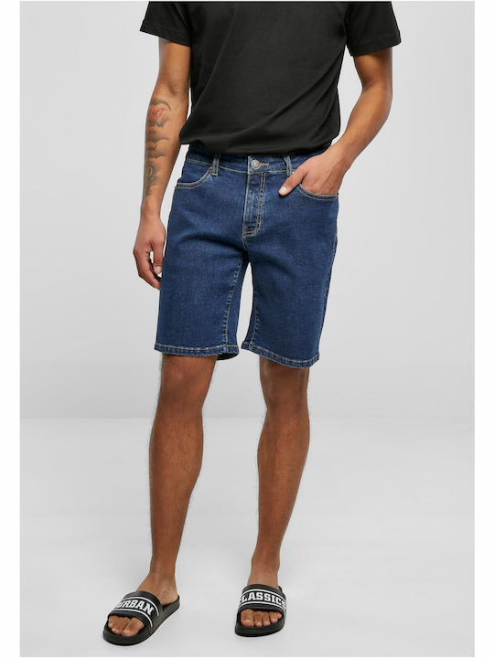 Urban Classics Men's Shorts Jeans Navy Blue