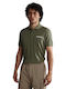 Napapijri Men's Short Sleeve Blouse Polo Khaki