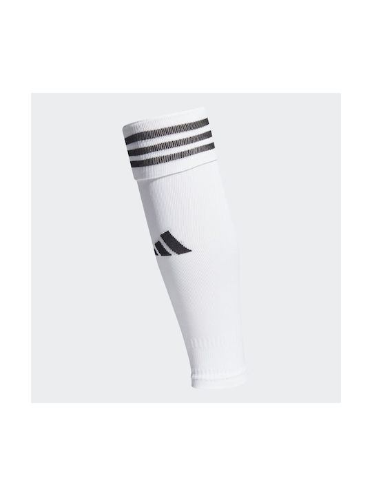 Adidas Leg Sleeves για Επικαλαμίδες Ποδοσφαίρου Λευκά
