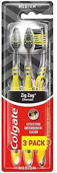 Colgate Zig Zag Charcoal Manual Toothbrush Medi...