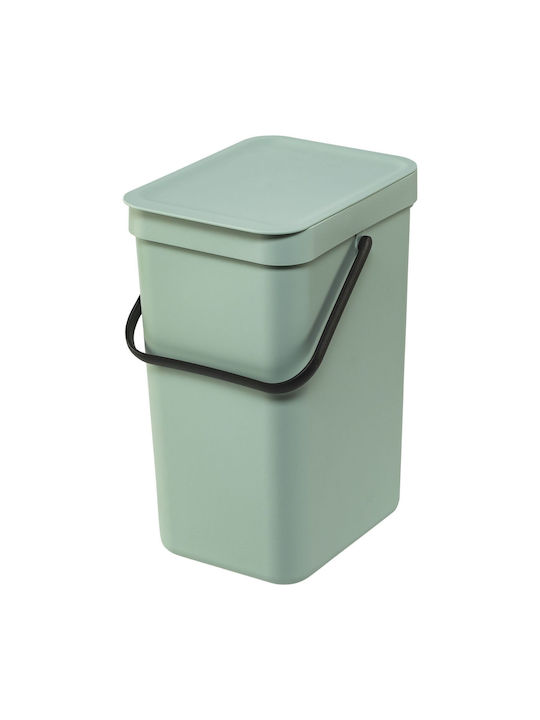Brabantia Sort & Go Plastic Waste Bin 12lt Green
