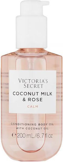 Victoria's Secret Ulei De Corp Lapte De Cocos Și Trandafir 200ml