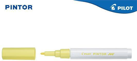Pilot Pintor F Marker Permanent 2.8mm Yellow Pastel