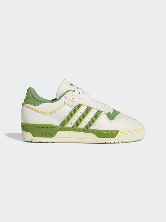 Adidas Rivalry 86 Sneakers Chalk White / Crew Green / Hazy Yellow